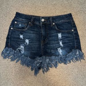 Altar’d state: Fringe Jean shorts (25/1)